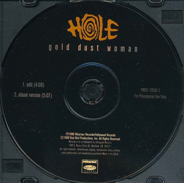 Hole – Gold Dust Woman (1996, CD) - Discogs