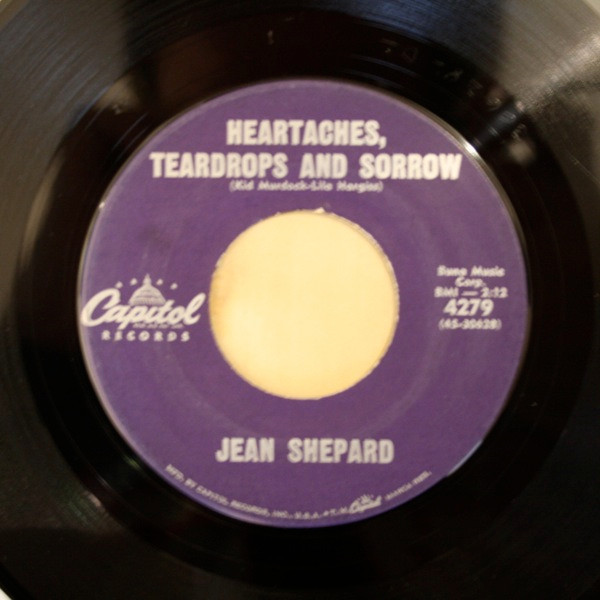 ladda ner album Jean Shepard - Heartaches Teardrops And Sorrow