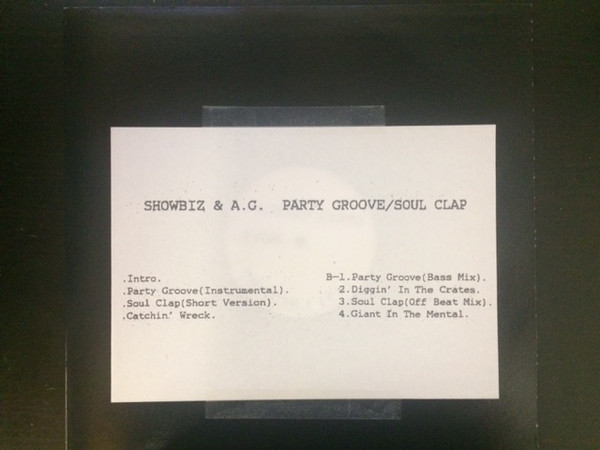 Showbiz u0026 A.G. – Soul Clap / Party Groove (Vinyl) - Discogs
