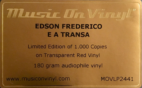 lataa albumi Edson Frederico - Edson Frederico E A Transa