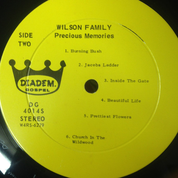 last ned album The Wilson Family Quartet - Precious Memories