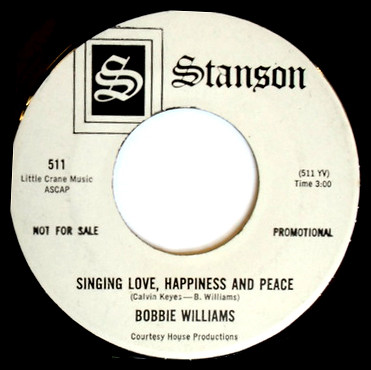 baixar álbum Bobbie Williams - Singing Love Happiness And Peace