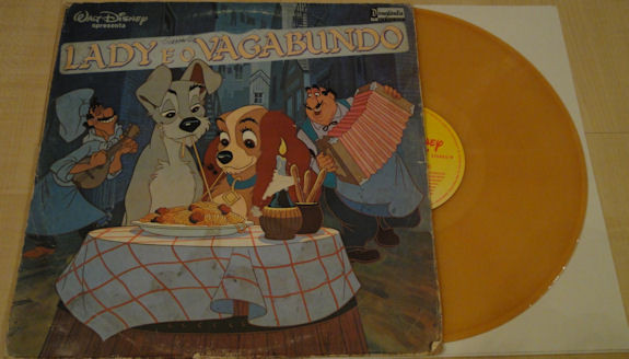 A Dama E O Vagabundo de Walt Disney (1955, Vinyl) - Discogs