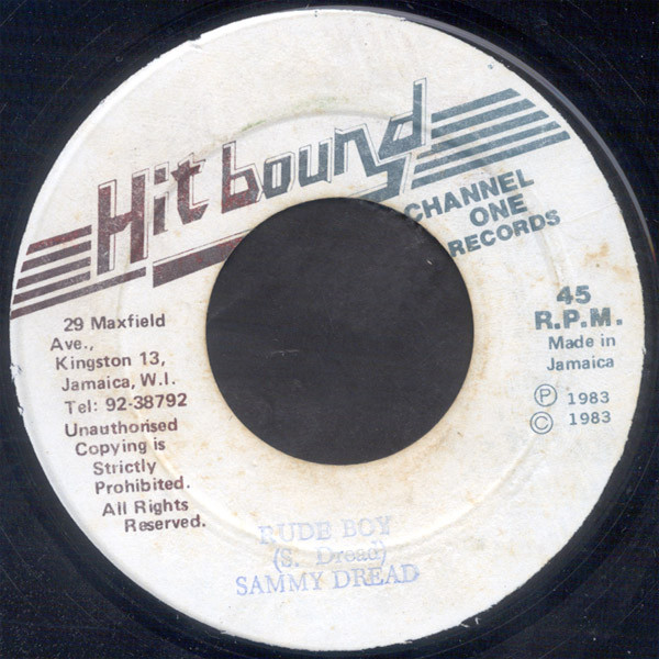télécharger l'album Sammy Dread - Rude Boy