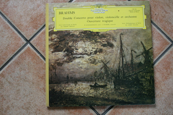 Brahms - Wolfgang Schneiderhan ‧ János Starker, Berlin Radio Symphony  Orchestra, Ferenc Fricsay – Double Concerto / Tragic Overture (Vinyl) -  Discogs