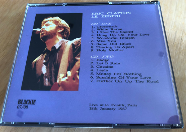 descargar álbum Eric Clapton - Le Zenith