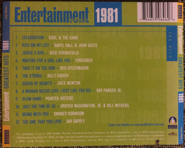 baixar álbum Various - Entertainment Weekly The Greatest Hits 1981