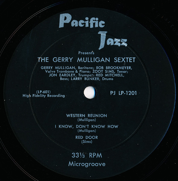 Gerry Mulligan Featuring Zoot Sims & Bob Brookmeyer – California 