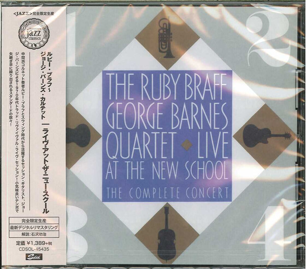 The Ruby Braff ~ George Barnes Quartet – Live At The New School