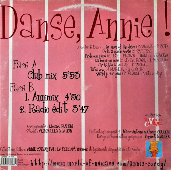 descargar álbum Annie Cordy - Danse Annie