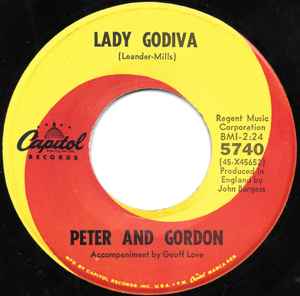 Lady Godiva / Morning's Calling - Peter And Gordon