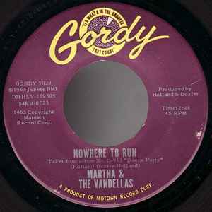 Martha & The Vandellas* - Nowhere To Run / Motoring