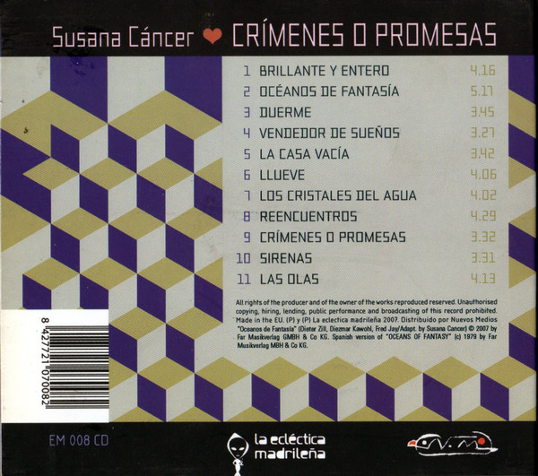 télécharger l'album Susana Cáncer - Crímenes O Promesas