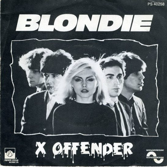 Blondie – X Offender (1977, Vinyl) - Discogs