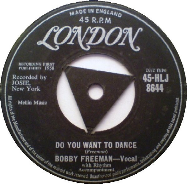 Bobby Freeman – Do You Want To Dance (1958, Vinyl) - Discogs