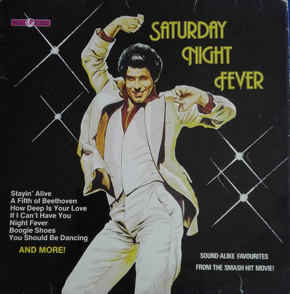 Double album Musique film Saturday Night Fever RSO 1977 Disques