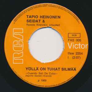 Tapio Heinonen, Seidat & Ronnie Kranckin Orkesteri – Yöllä On Tuhat Silmää  (1969, Vinyl) - Discogs