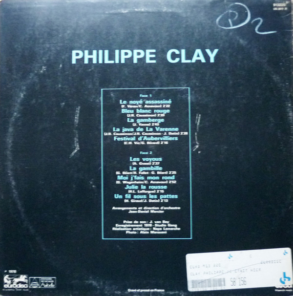 ladda ner album Philippe Clay - Cétait Hier