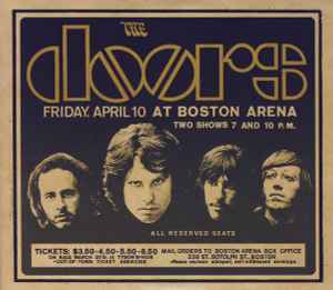 The Doors - Live In Boston 1970 album cover