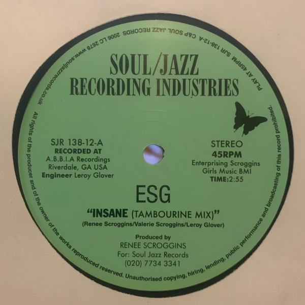 ESG – Insane (2006, Vinyl) - Discogs