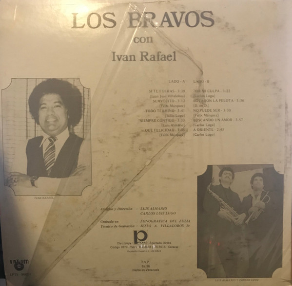 last ned album Los Bravos Con Ivan Rafael - Los Bravos Con Ivan Rafael