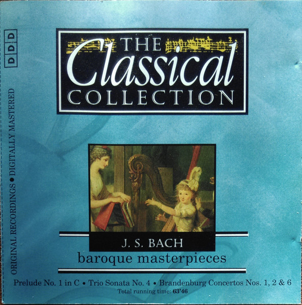 J. S. Bach – Baroque Masterpieces (1993, CD) - Discogs