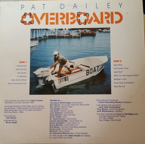lataa albumi Download Pat Dailey - Overboard album