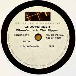 Jack The Ripper and House music | Discogs