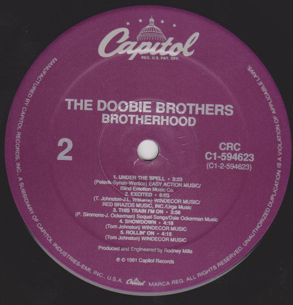 Album herunterladen The Doobie Brothers - Brotherhood