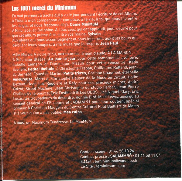 baixar álbum Le Minimum - A Ma Porte