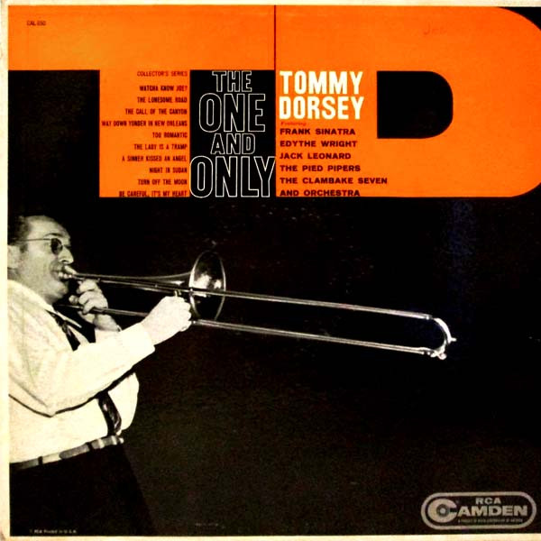 The One And Only Tommy Dorsey (1961, Vinyl) - Discogs