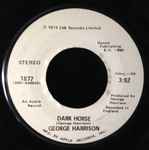 Cover of Dark Horse, 1974-11-18, Vinyl