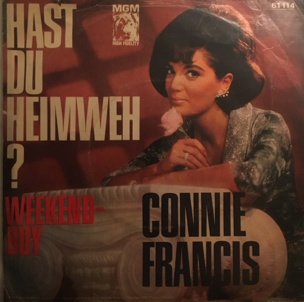 lataa albumi Connie Francis - Hast Du Heimweh Weekend Boy