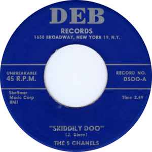 The 5 Chanels - Skiddily Doo / The Reason album cover
