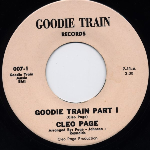 baixar álbum Cleo Page - Goodie Train