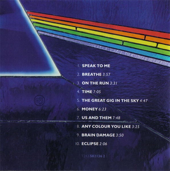 Pink Floyd - The Dark Side Of The Moon | EMI (7243 582136 2 1) - 24