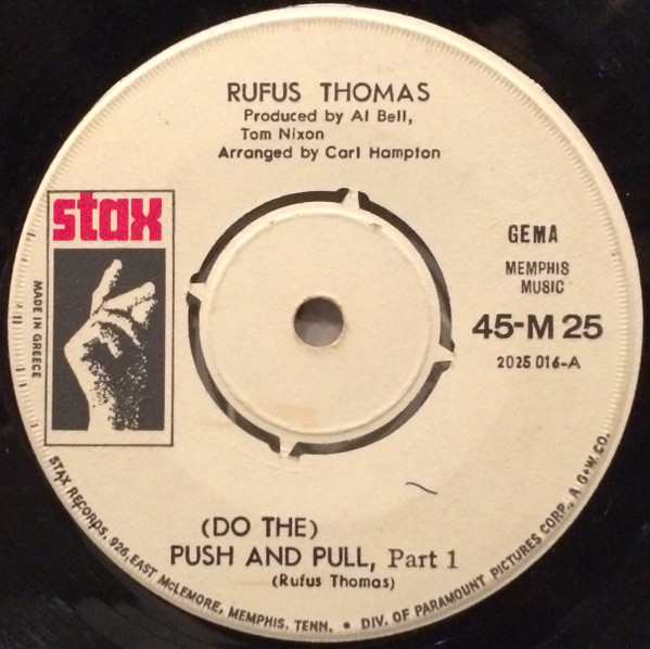 Rufus Thomas – Everybody Cried (The Day Disco Died) / I'd Love To Love You  Again (1981, Vinyl) - Discogs