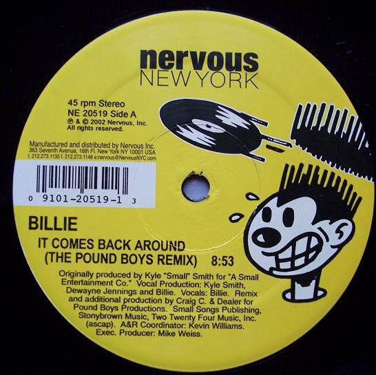 last ned album Billie - It Comes Back Around The Pound Boys Remixes