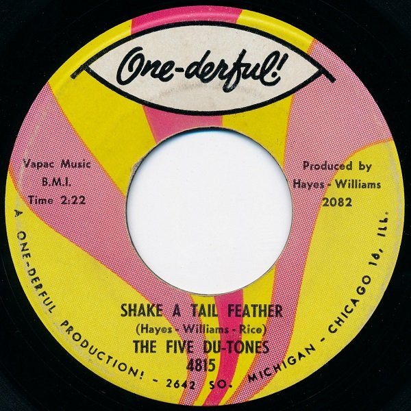 The Five Du-Tones – Shake A Tail Feather / Divorce Court (1963 
