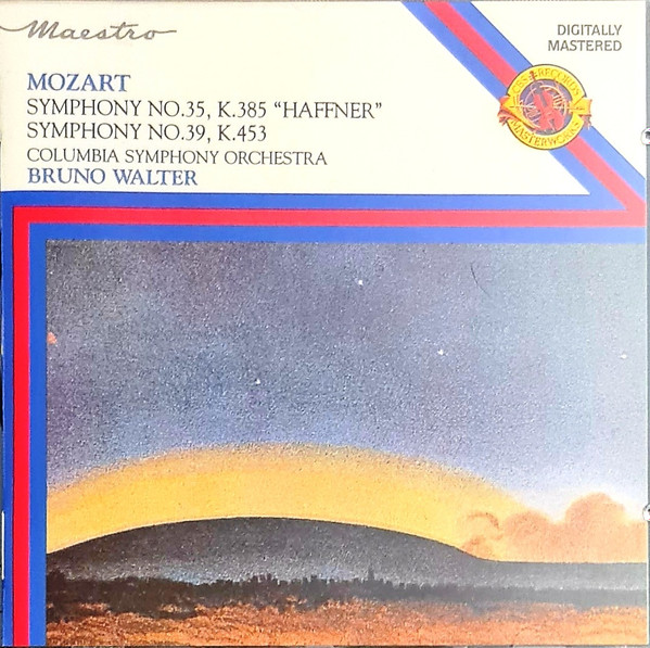 Bruno Walter, Mozart, Columbia Symphony Orchestra – Symphony No