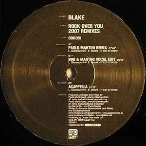 Blake (2) - Rock Over You (2007 Remixes) album cover