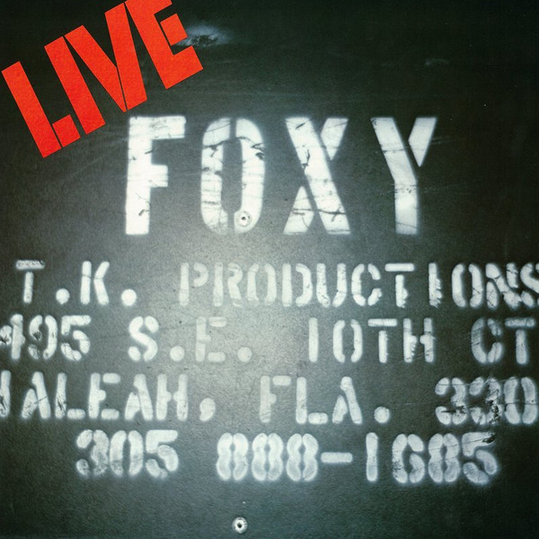 descargar álbum Foxy - Live