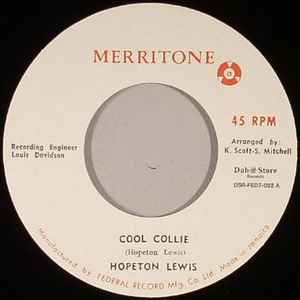 Cool Collie / This Poor Boy - Hopeton Lewis