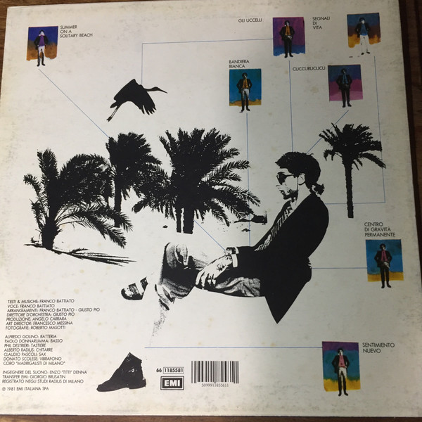 Franco Battiato – La Voce Del Padrone (Vinyl) - Discogs