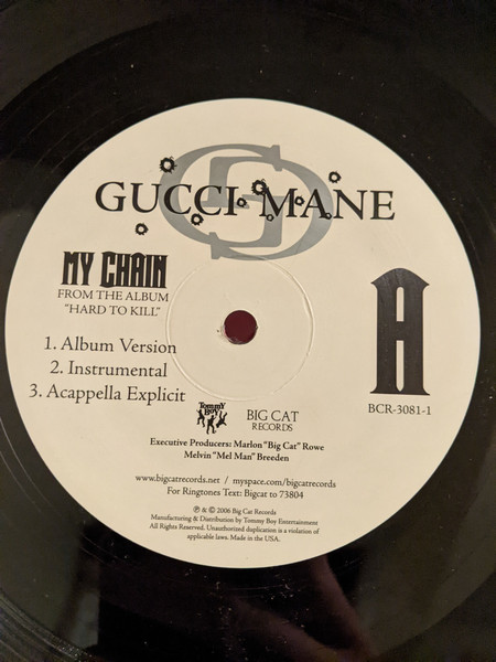 Gucci Mane – My Chain (2006, Vinyl) - Discogs