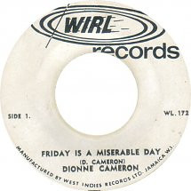 télécharger l'album Dionne Cameron - Friday Is A Miserable Day This World Has A Feeling
