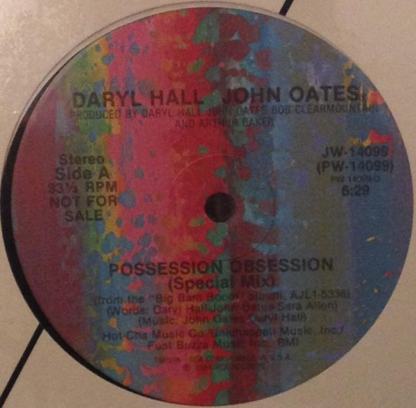 Daryl Hall John Oates - Possession Obsession | Releases | Discogs