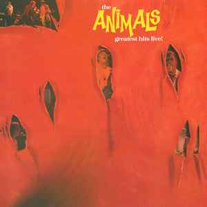 The Animals - Greatest Hits Live! album cover