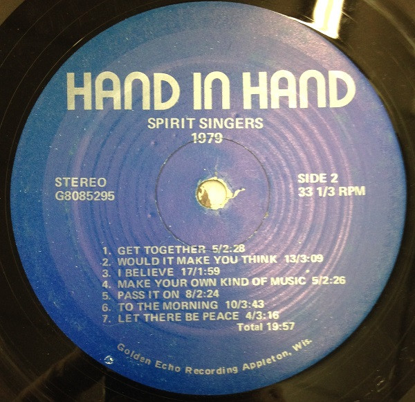lataa albumi The Spirit Singers - Hand In Hand