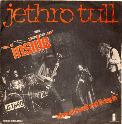 JETHRO TULL Promotional photo of UK rock group in 1970. From left